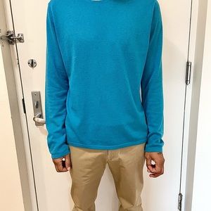 THEORY Cobalt Blue Cashmere Sweater